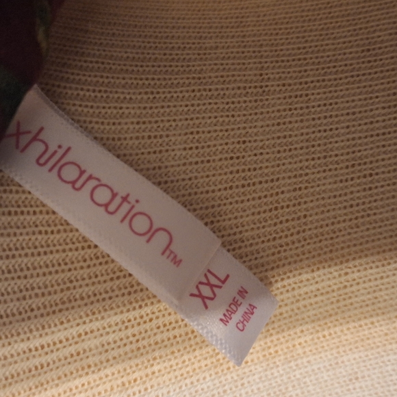 Floral Burgundy Dress - Picture 2 of 2